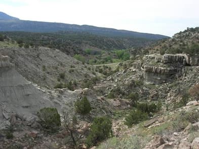 Garden Park Fossil Area badlands