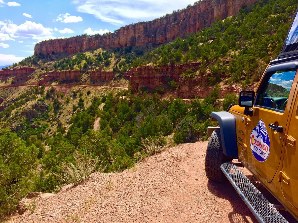 Gold Belt Tour scenic byway mountain views